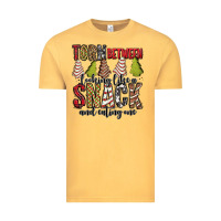 Vintage Mustard torn between looking like a snack and eating one christmas cake Vintage Tee - Jasminsmagicworld