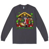 Smoke with god all things are possible santa baby jesus Long Sleeve Tee - Jasminsmagicworld