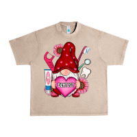 French Oak valentines day dentist gnome Urban Heavy Tee - RanaPortraitStore