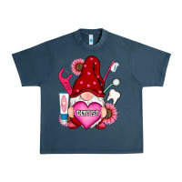 Midnight Navy valentines day dentist gnome Urban Heavy Tee - RanaPortraitStore
