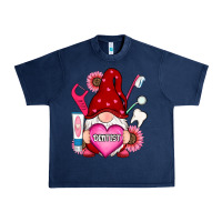 Navy valentines day dentist gnome Urban Heavy Tee - RanaPortraitStore