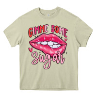 Mossy gimme some sugar Heavy Core Tee - MaliasSmallBusiness