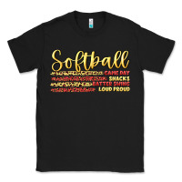Black softball game day Classic Tee - Artiststas