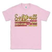 Bubblegum Pink softball game day Classic Tee - Artiststas