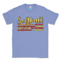 Colony Blue softball game day Classic Tee - Artiststas