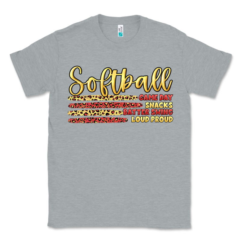 Softball Game Day Classic Tee by Artiststas | Teevron