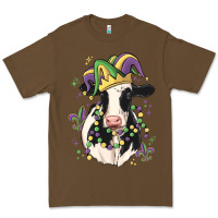 Cacao mardi gras cow Premium Tee - MaliasSmallBusiness