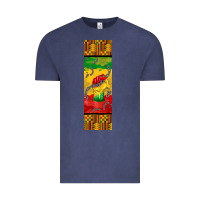 Vintage Denim juneteenth pen wrap Vintage Tee - BarkalooDesign