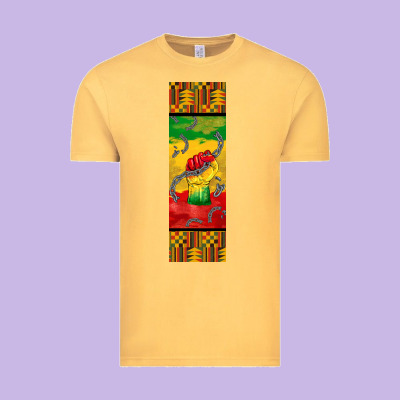 Juneteenth Pen Wrap Vintage Tee Designed By Barkaloodesign