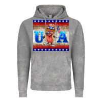 Cloud Rock usa hot dog Vintage Hoodie - BarkalooDesign