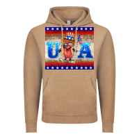 Vintage Coffee usa hot dog Vintage Hoodie - BarkalooDesign