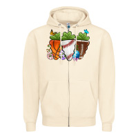 Sandshell Easter Day Sports Easter sports carrots Zipper Hoodie - OliviaCreatesArt