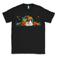Black Halloween Guinea Pig Classic Tee - LillyAllenDesigns