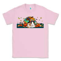 Bubblegum Pink Halloween Guinea Pig Classic Tee - LillyAllenDesigns