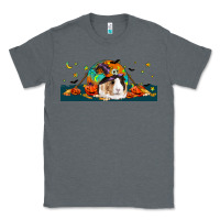 Charcoal Heather Halloween Guinea Pig Classic Tee - LillyAllenDesigns