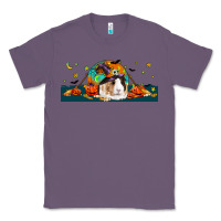Lavender Halloween Guinea Pig Classic Tee - LillyAllenDesigns