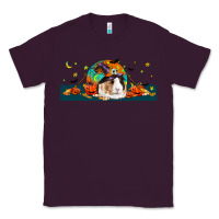 Plum Halloween Guinea Pig Classic Tee - LillyAllenDesigns