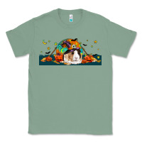 Sage Halloween Guinea Pig Classic Tee - LillyAllenDesigns