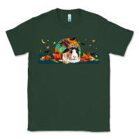 Sports Green Halloween Guinea Pig Classic Tee - LillyAllenDesigns