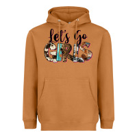 Meerkat Let's Go Girls Heavyweight Hoodie - FaDigitalArtStudio