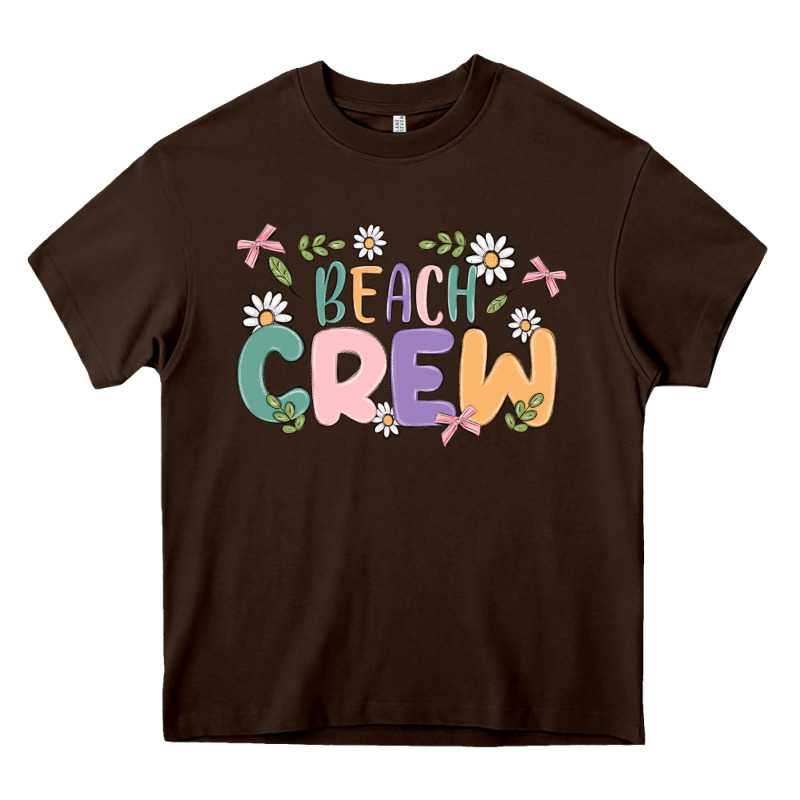 Beach Crew Heavy Core Tee by MaliasSmallBusiness | Teevron