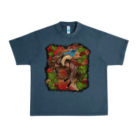 Midnight Navy valentines day cowboy cactus rose Urban Heavy Tee - RanaPortraitStore