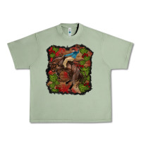 Oil Green valentines day cowboy cactus rose Urban Heavy Tee - RanaPortraitStore