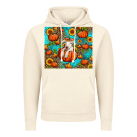 Vintage Artic fall pumpkin lamb Vintage Hoodie - Jasminsmagicworld