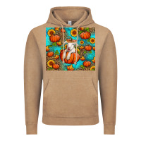 Vintage Coffee fall pumpkin lamb Vintage Hoodie - Jasminsmagicworld
