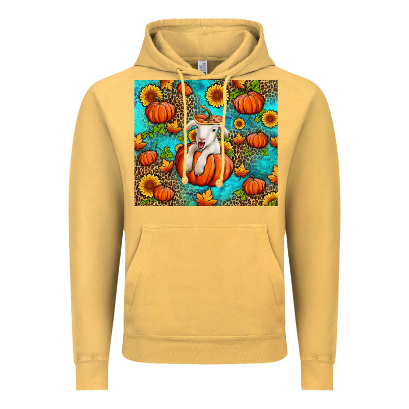 Fall Pumpkin Lamb Vintage Hoodie by Jasminsmagicworld | Teevron