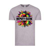 Vintage Zinc deputy clerk tie dye sunflower Vintage Tee - Jasminsmagicworld