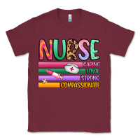 Burgundy nurse Classic Tee - Artiststas
