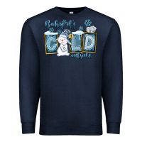 Navy Baby It's Cold Outside Premium Sweatshirt - FaDigitalArtStudio