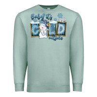 Seafoam Baby It's Cold Outside Premium Sweatshirt - FaDigitalArtStudio