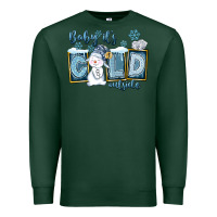 Sports Green Baby It's Cold Outside Premium Sweatshirt - FaDigitalArtStudio