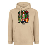 Mushroom I'm Watching You Elf Heavyweight Hoodie - FaDigitalArtStudio
