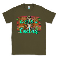 Army Green go sit on a cactus Classic Tee - JahusDesignShop