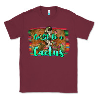Burgundy go sit on a cactus Classic Tee - JahusDesignShop