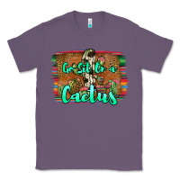 Lavender go sit on a cactus Classic Tee - JahusDesignShop