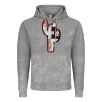 Cloud Rock Leather Cowhide Cactus Vintage Hoodie - RanaPortraitStore