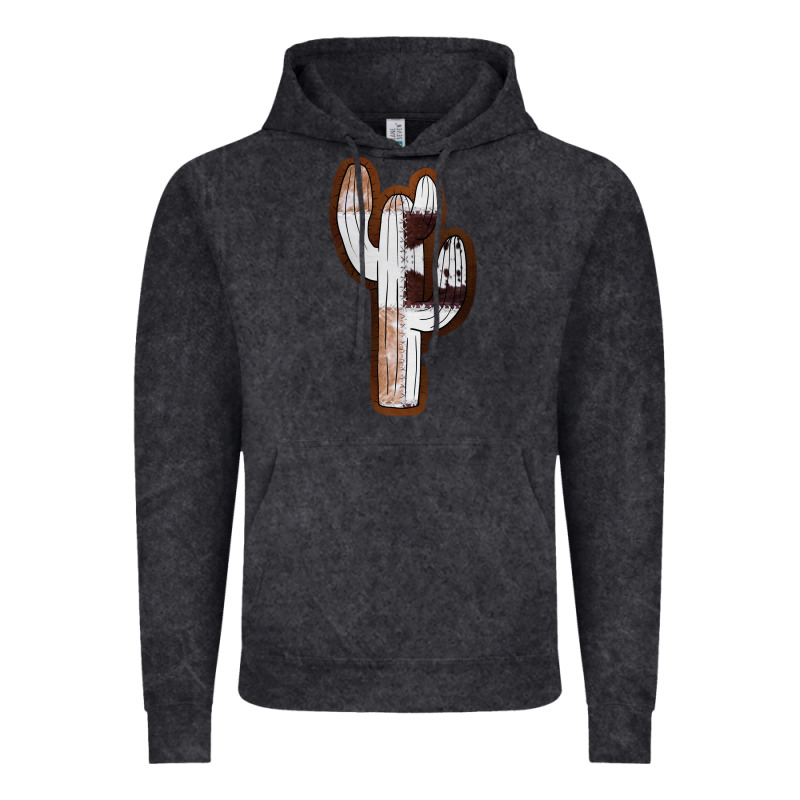 Leather Cowhide Cactus Vintage Hoodie by RanaPortraitStore | Teevron