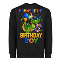Black mommy of the 5 th birthday boy t rex Heavyweight Sweatshirt - CowGirlArtShop