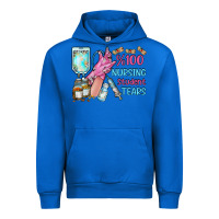 Cobalt nursing student tears Urban Hoodie - RacoonDesign