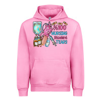 Fuchsia Pink nursing student tears Urban Hoodie - RacoonDesign