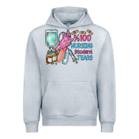 Heather Grey nursing student tears Urban Hoodie - RacoonDesign