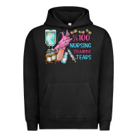 Pigment Black nursing student tears Urban Hoodie - RacoonDesign