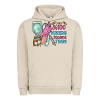 Pigment French Oak nursing student tears Urban Hoodie - RacoonDesign
