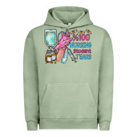 Pigment Oil Green nursing student tears Urban Hoodie - RacoonDesign