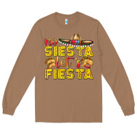 Toasted Coconut No Siesta Let's Fiesta Long Sleeve Tee - texasbilliewilder