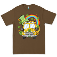 Cacao st. patrick's day school bus Premium Tee - MaliasSmallBusiness